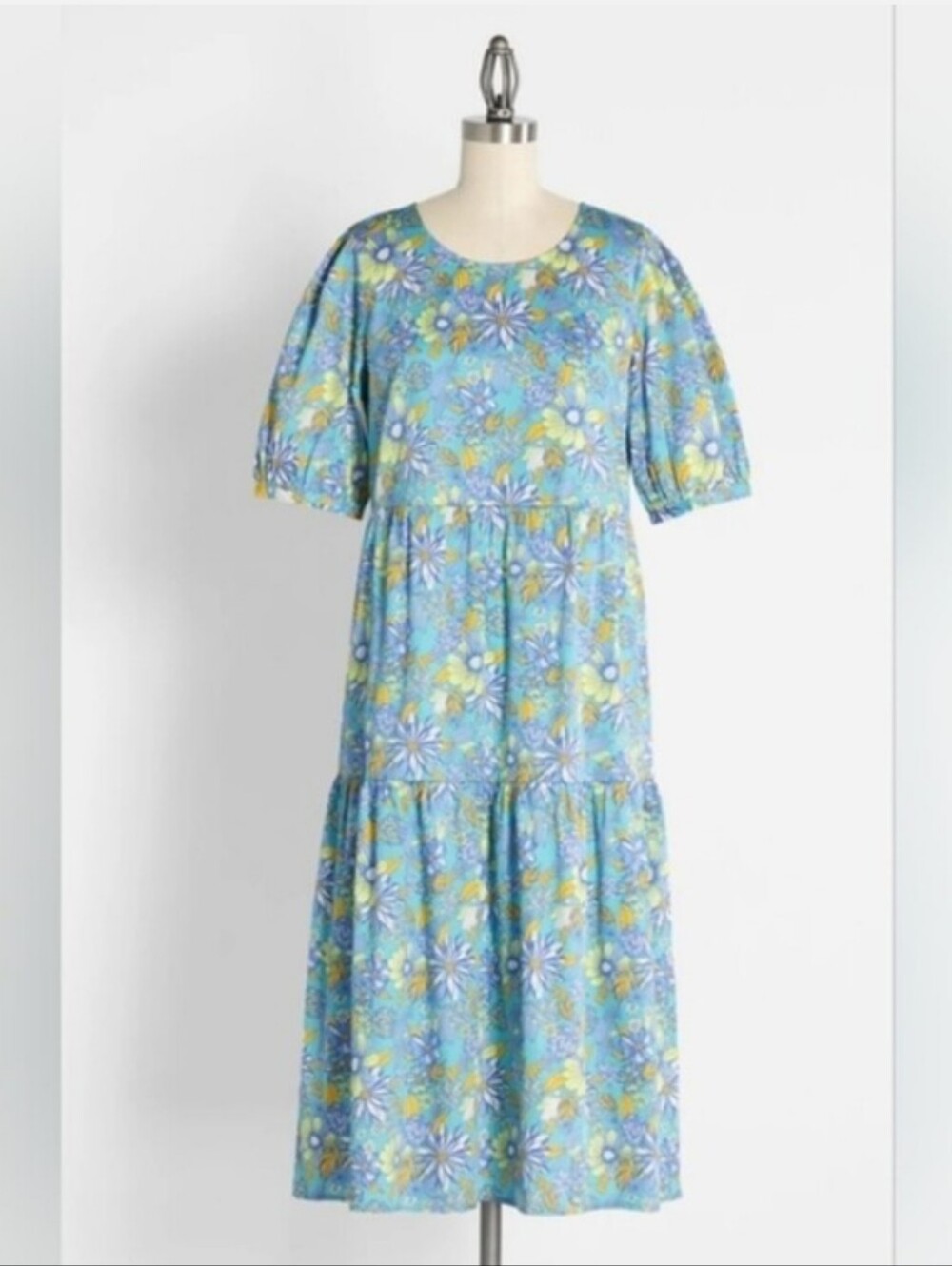 NWT Modcloth High Tea Cotton Floral Tea Party Drees